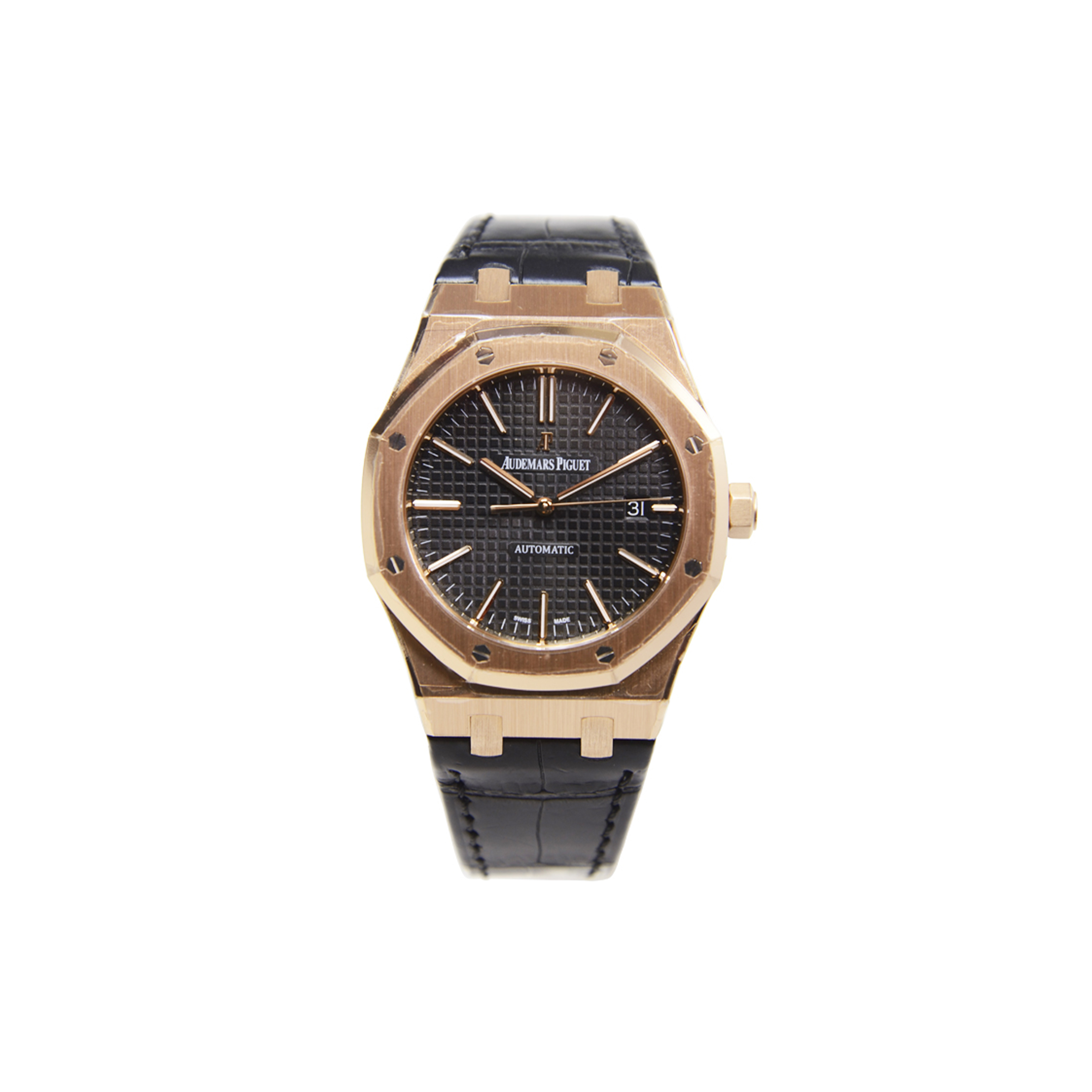 audemars P*g*et royal oak watch 15400or.oo.d002cr.01